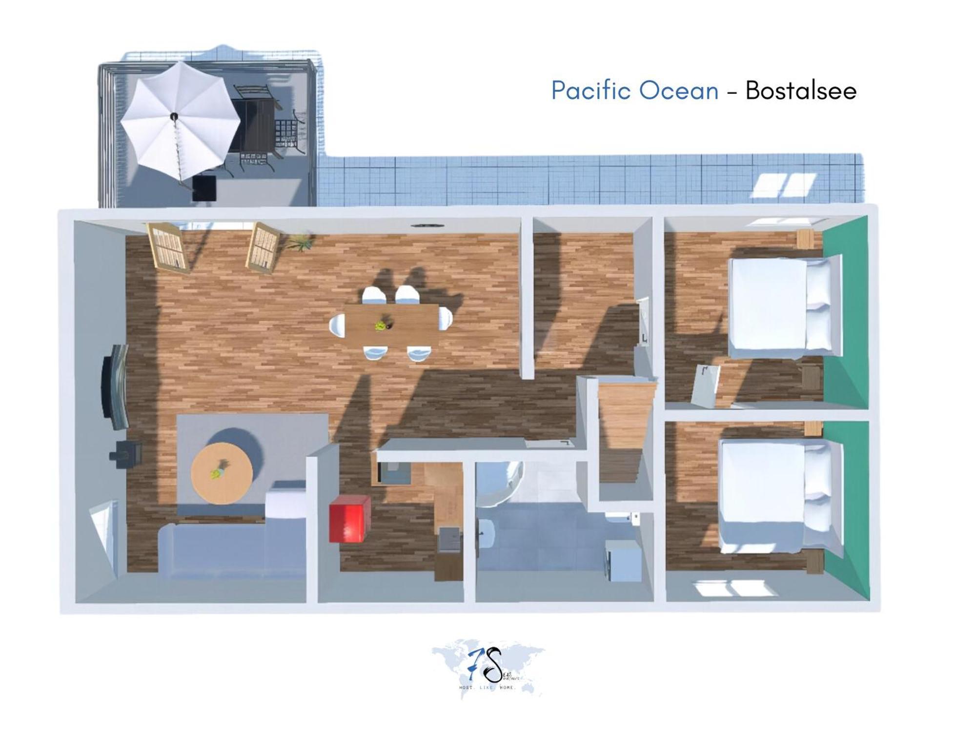 7Seas Boutique Ferienhaus Bostalsee - 2 Apartments Oder Ganzes Haus, Mit Sauna Nohfelden Eksteriør bilde