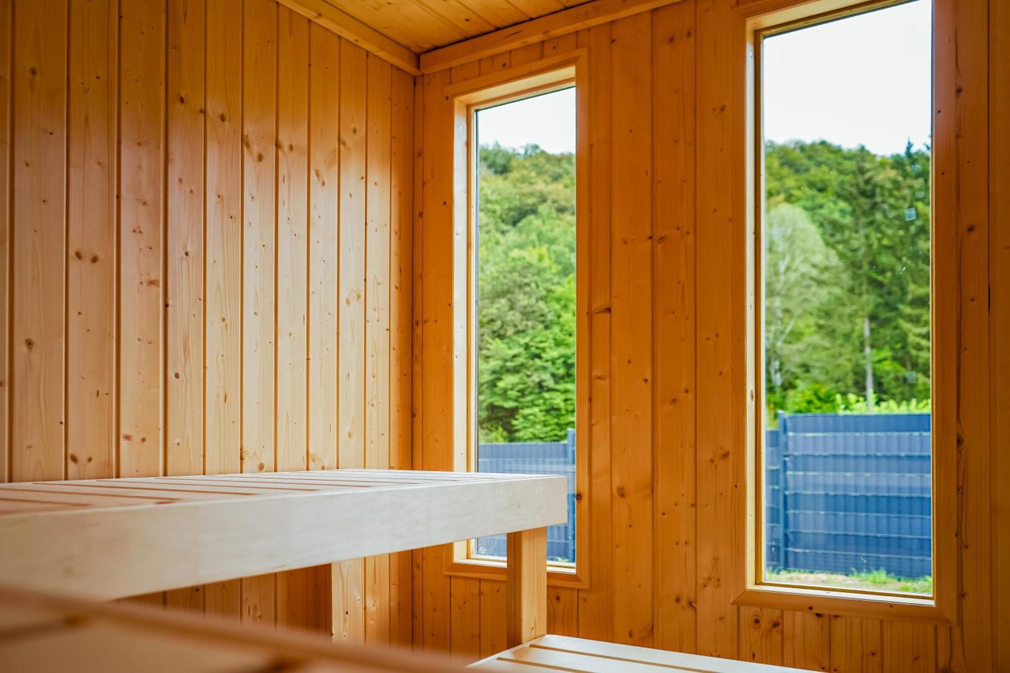 7Seas Boutique Ferienhaus Bostalsee - 2 Apartments Oder Ganzes Haus, Mit Sauna Nohfelden Eksteriør bilde